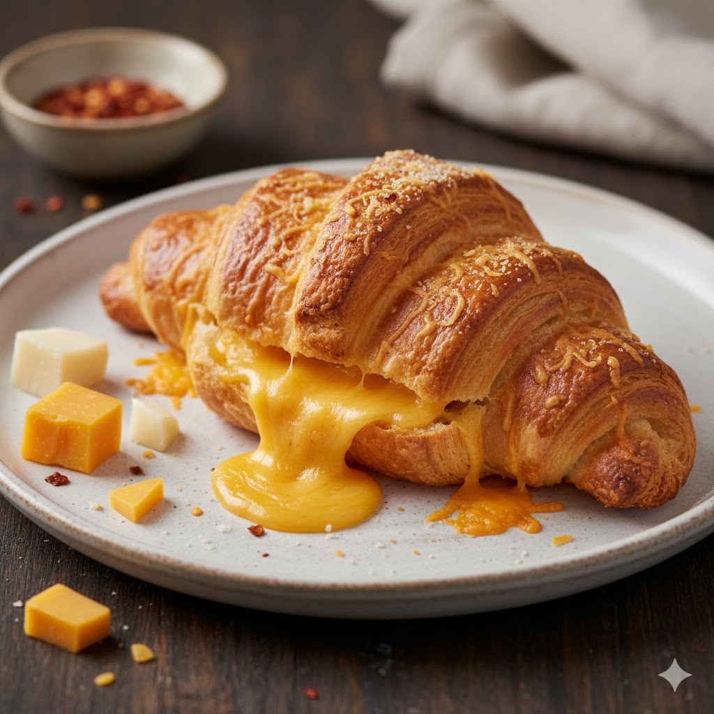 كروسان تشيدر – Cheddar Croissant