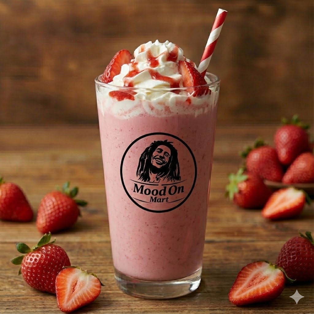 ميلك شيك فراولة – Strawberry Milkshake